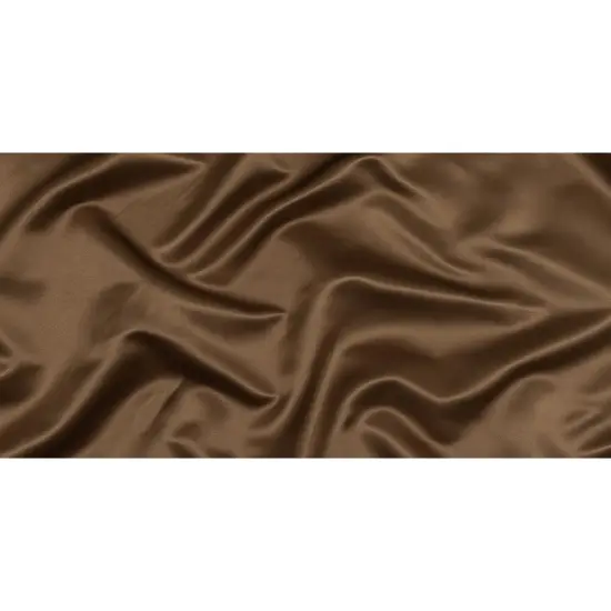 1 Yard Acorn Double Faced Silk Duchesse Satin Reversible Solid, 47 Inches Wide {4}