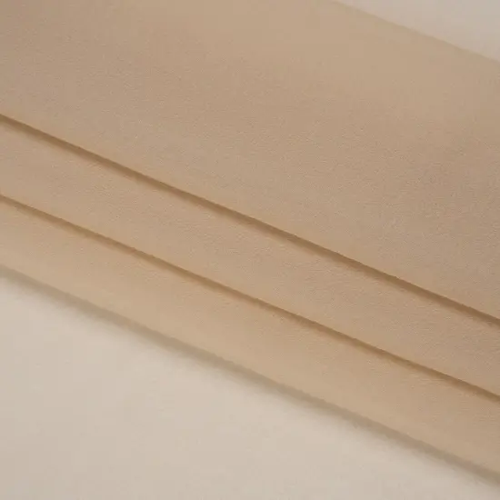 1 Yard Elegant Buff Silk Georgette Sheer Draping Fabric for Couture 54 inch Width {4}