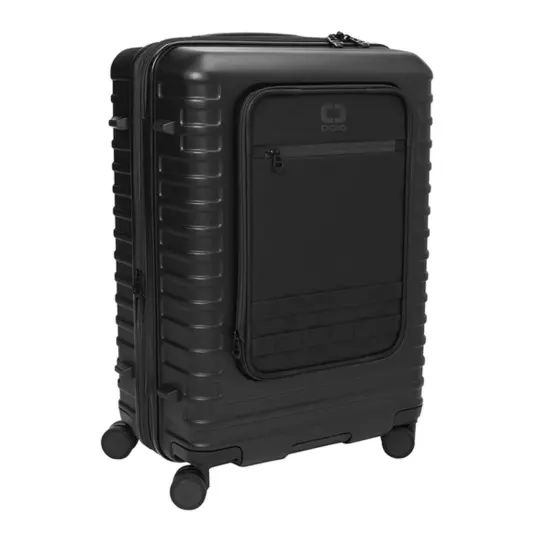 OGIO&reg; Utilitarian Medium Checked Spinner Hard Shell Luggage with Expandable Compartments Blacktop {7}