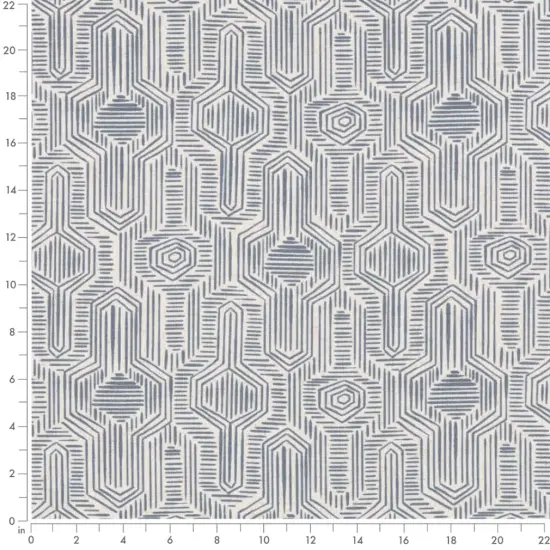 Powder Blue - Blue Abstract & Geometric,Global Upholstery Fabric 54 Inches" {4}