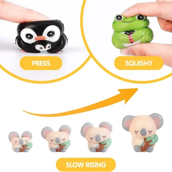 24 PCS Squishies for Kids Bulk - Kids Party Favors Kids Prizes for Rewards for School Classroom Treasure Box Prizes {3}