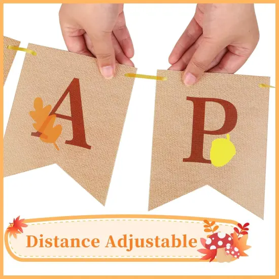 Fall Thanksgiving Day Hanging Decorations, Thanksgiving Pumpkin Maple Leaf {5}