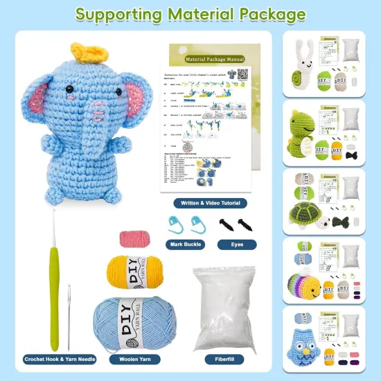 6 Pcs Crochet Kit {3}