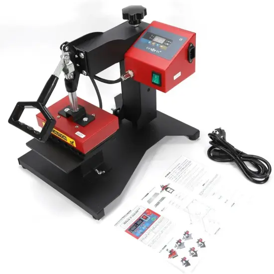 110V Pen Heat Press Machine DIY LOGO Heat Transfer Printing 3D Laser Paper 4x6in {2}
