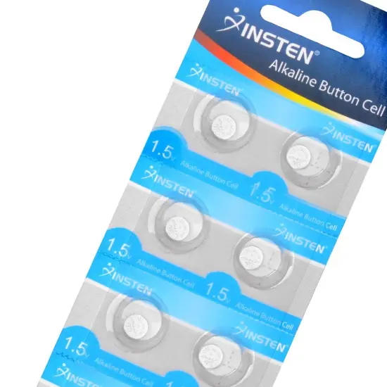Insten 1.5V AG4 Alkaline Batteries Coin Button Cell Watch Battery (1 Pack of 10) {3}
