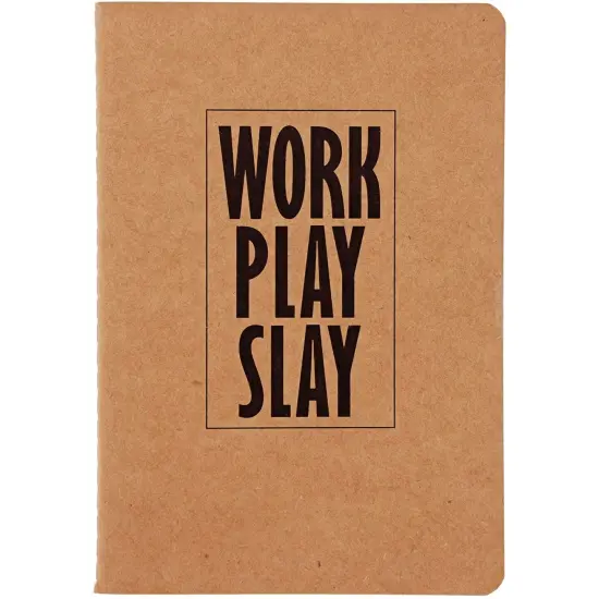 24 Pack Motivational Notebooks Bulk, Lined Inspirational Journals for Coworkers, Office Employee Gifts, Kraft Paper Material (80 Pages Each, 4 x 5.75 In) {7}