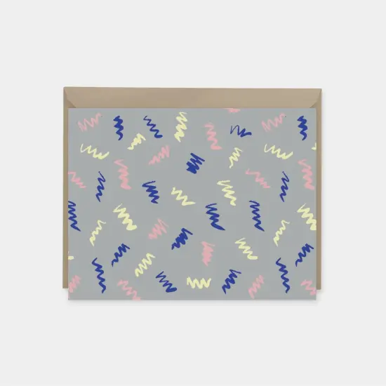 Brushstroke Cards, Colorful Artistic {5}