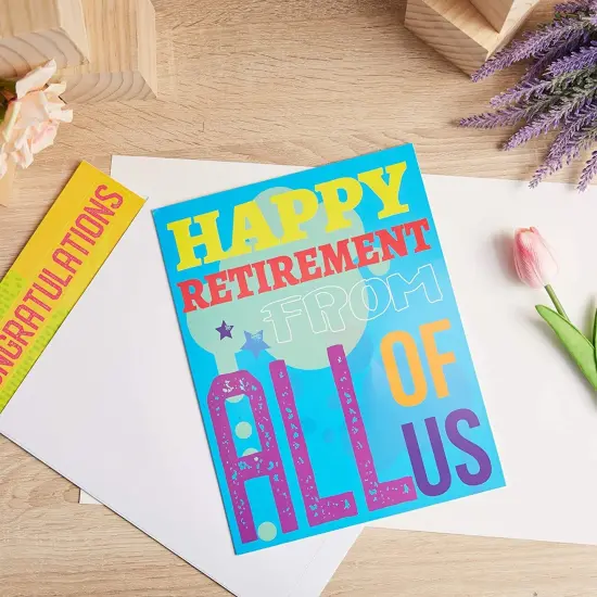 Jumbo Retirement Farewell Cards with Envelopes for Boss Day, Men (8.5 x 11 In, 3 Pack) {2}