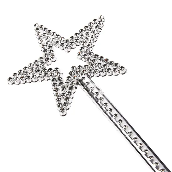 12 Pack Fairy Princess Wand for Girls, Party Favors for Kids, Dress Up Accessories, For Ages 3-14 Multicolor {4}