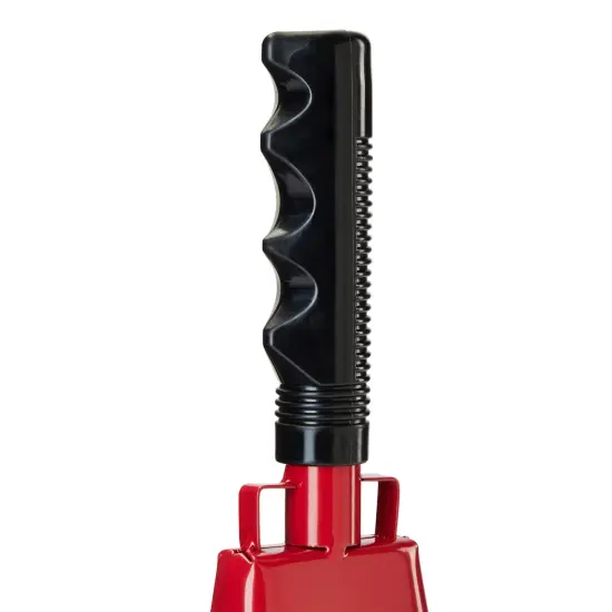 2 Pack 9-inch Cowbells for Sporting Events, Percussion Noise Makers with Handle for Football Games, Stadiums (Red) {7}