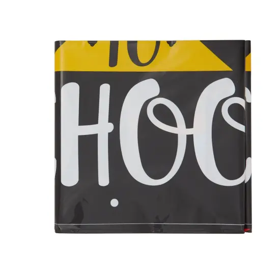 3 Pack Disposable Plastic Tablecloths for Classroom Party Supplies, Back to School Table Decorations (54 x 108 In) Multicolor {7}