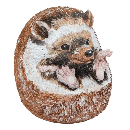 Rock Painting Kit for Kids with 2 Hedgehog Figurines, 2 Brushes, 3ml Paint Pod Strips (16 Pieces) Multicolor {4}