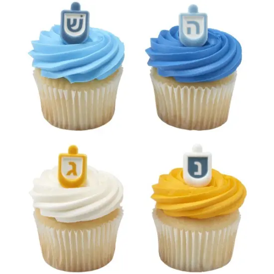 Dreidel Assortment Dec-Ons&reg; Decorations 12ct {2}