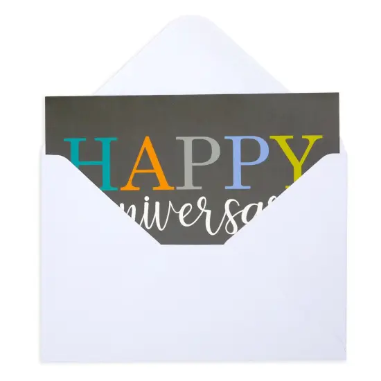 120 Pack Assorted Birthday and Anniversary Cards with Envelopes Bulk for Work, Wedding, Employees Appreciation, Business (12 Designs, 4x6 In) Multicolor {7}