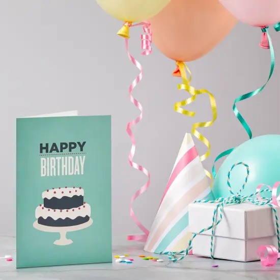 120 Pack 4x6-inch Happy Birthday Cards with Envelopes - Bulk Gift Set for Kids, Students and Teachers (12 Assorted Designs) Multicolor {4}