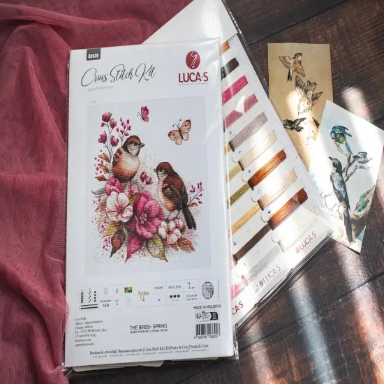 The Birds- Spring B2420l Counted Cross-Stitch Kit {4}