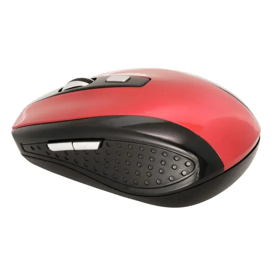 Insten Wireless Mouse, 2.4G Cordless Optical Mouse with Adjustable DPI for Laptop, Computer, Chromebook, Desktop, Mac, Red {3}