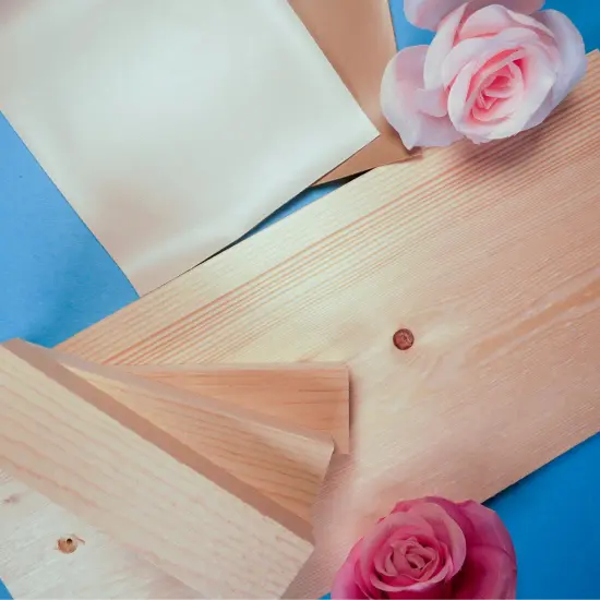 Leather Wood Holder Kit {2}