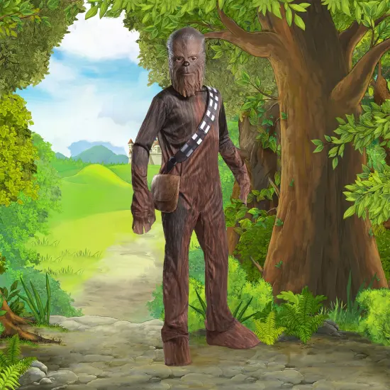 Rubies Chewbacca Star Wars Boy's Halloween Costume - Large Brown {1}