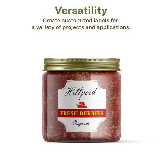 Avery Recycled Matte White Labels,1-5/8" x 1-5/8" Square Scalloped {4}