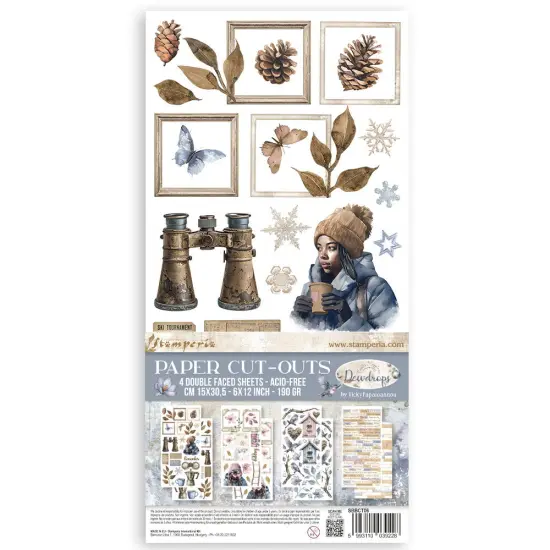 Stamperia Dewdrops Paper Cut-outs {1}