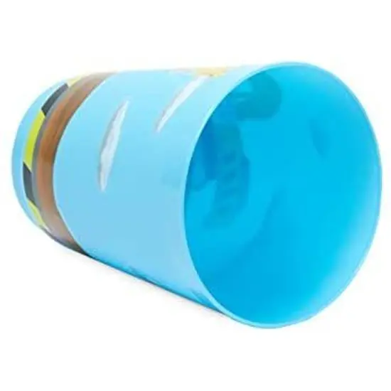 16 Pack Plastic Excavator Cups for Kids, Construction Party Favors for Birthday Party Supplies (16 oz) Blue {6}