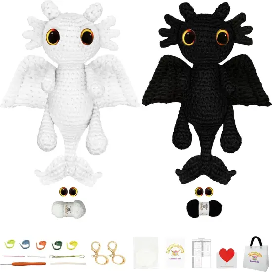 Crochet Animal Kit (2 Dragon) {1}