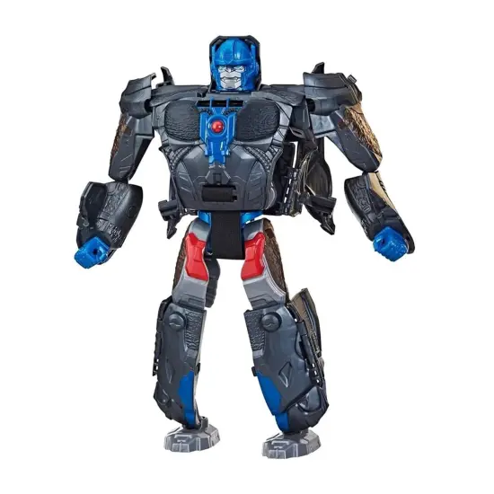 Transformers Rise of the Beasts Movie Optimus Primal, 2-in-1 Converting Roleplay Mask Action Figure Toy, 6+ Years, 9-inch {4}