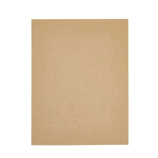 48-Pack Kraft Paper Sheets for Wedding, Brown Cardstock for Party Invitations, Announcements, Drawing, DIY Projects, Arts and Crafts, Letter Size, 120gsm (8.5 x 11 Inches) {7}