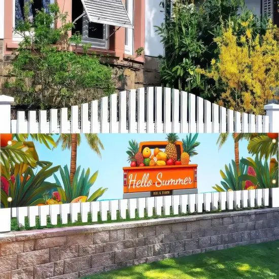 Hello Summer Banner 118 x 20 inch Large Size Outdoor Indoor {4}
