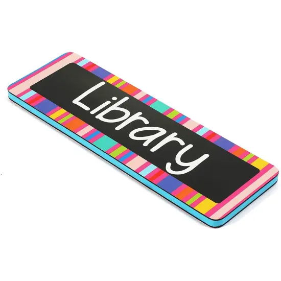 Magnetic Hall Pass for Whiteboard, Teacher Supplies for Classroom (6 Pack) Multicolor {6}