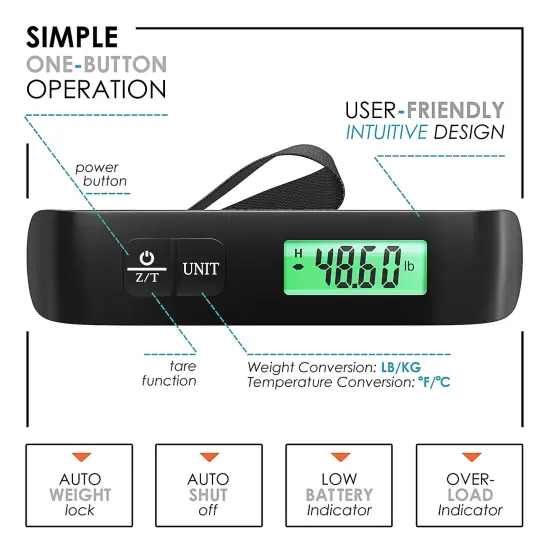 TravelArim Digital Luggage Scale {4}