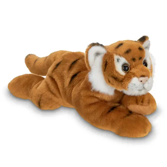 Bearington Lil' Saber Small Plush Stuffed Animal Tiger, 9 inches, For Ages 3-14 Brown {1}