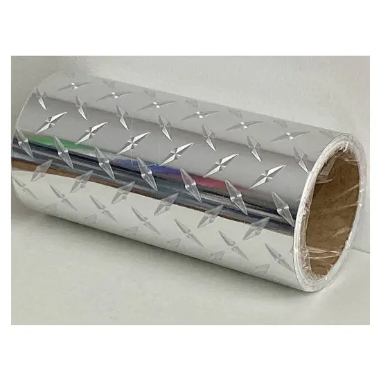 Creative Vinyl - Diamond Plate 24" 10 Silver Diamond {2}