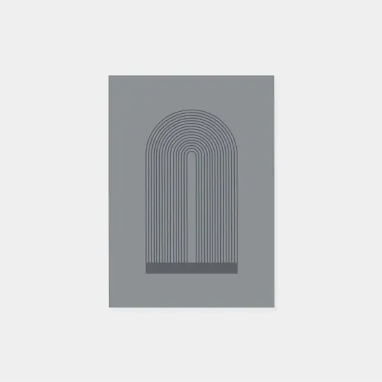 Geo Arch Note Cards V {1}