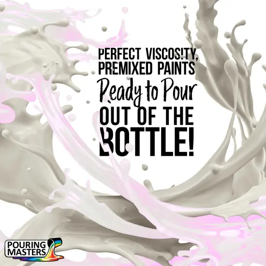 Pouring Masters Violet Interference Pearl Special Effects Acrylic Pouring Paint - Premium 32-Ounce Pre-Mixed Fluid Acrylic Paint - Fluid Art Supplies for Canvas, Wood, Paper, Tile & Rocks {2}