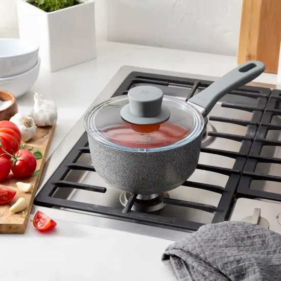 ZWILLING Parma Plus Aluminum Nonstick Saucepan with Lid {5}