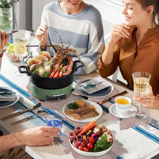 Fall Leaf Placemats Set of 8(Maple Leaf) {4}