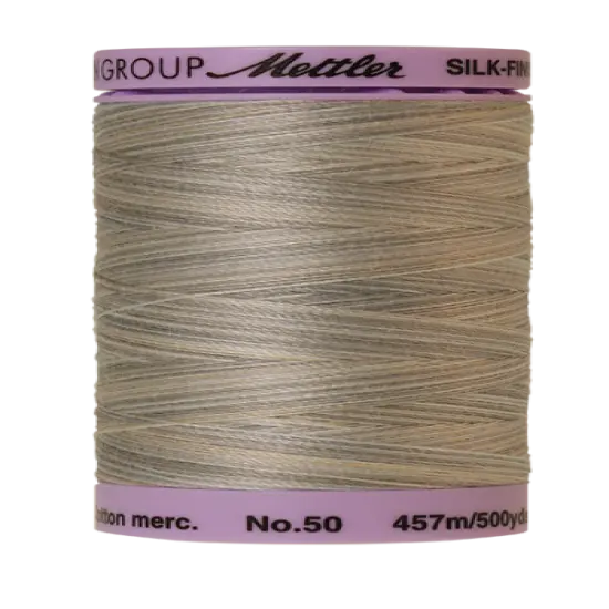 Dove Grey (9085-9860) | Silk-Finish Cotton Multi 50wt (457M / 500Y) | Mettler Thread {1}