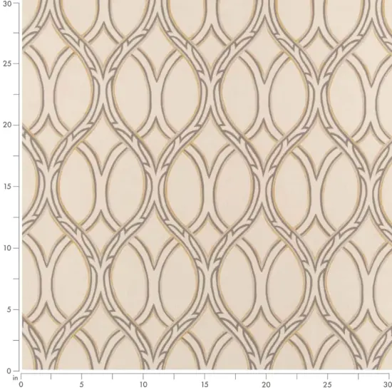 Fawn - Gold & Yellow,Grey & Silver Abstract & Geometric Upholstery Fabric 54 Inches" {4}