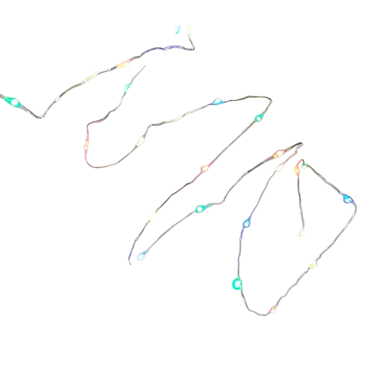 Lemax Super Bright Multi Color Light String for Villages {2}