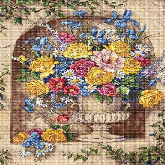 Neo Classic Alcove L8079 Counted Cross Stitch Kit {1}