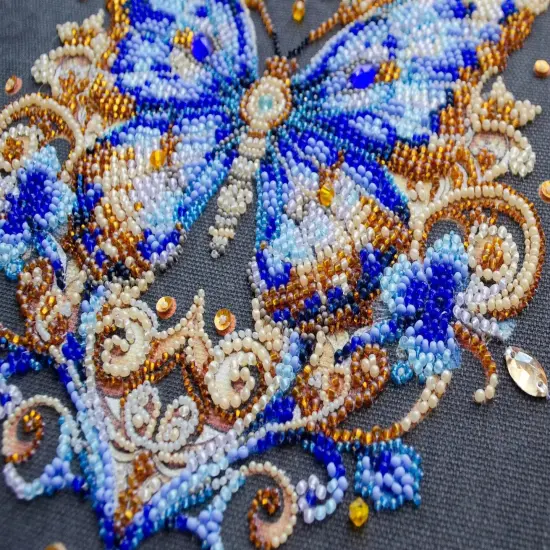 Bead Embroidery Kit - Luxurious sapphire {2}