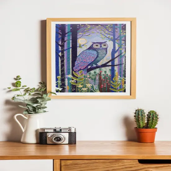 Cross-stitch kit - Dense forest {2}