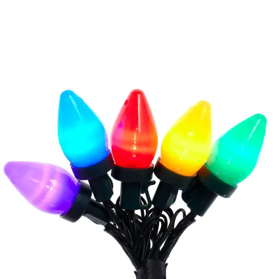 Kurt Adler 50 Light C7 Multi LED Lights with Multi Function {2}
