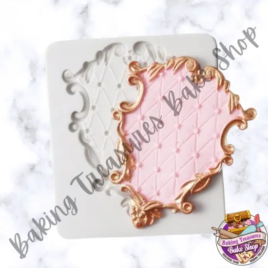 Upholstered Frame Silicone Mold {2}