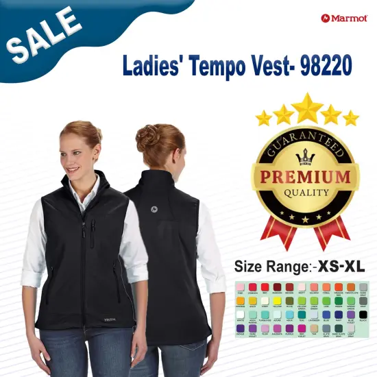 Marmot&reg; Ladies' Tempo Vest Arctic navy {2}