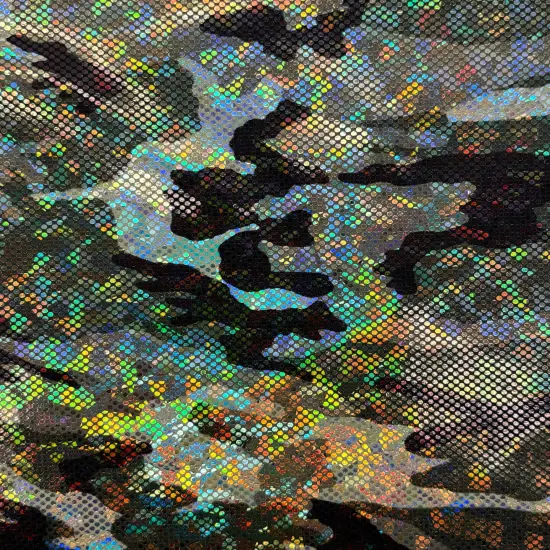 1 Yard Camo Print Shattered Glass Spandex Fabric for Costumes Leggings Dancewear Activewear (36" x 60") Inches Wide {2}