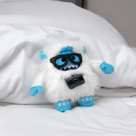 WhimWham 8" Plush, Yeti Nerd Glasses {3}