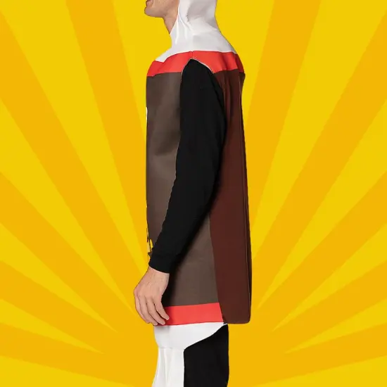 Tootsie Roll Tunic Costume Iconic Candy Polyfoam Funny Halloween Party Outfit {4}